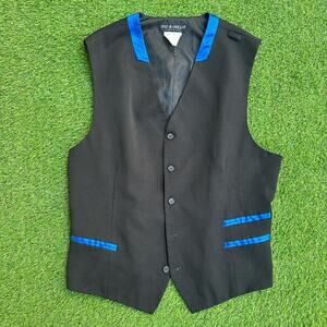 Doc & Amelia Premier Vest with Blue Trim